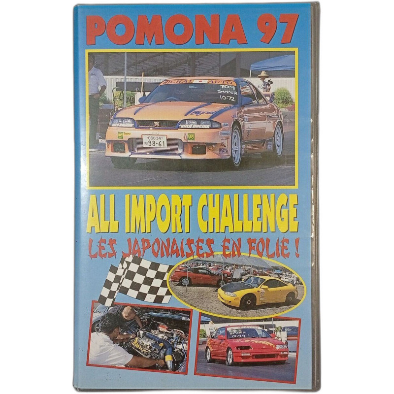 Vhs - POMONA 97 ALL IMPORT CHALLENGE LES JAPONAISES EN FOLIE