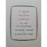 La collection des prix Nobel de littérature