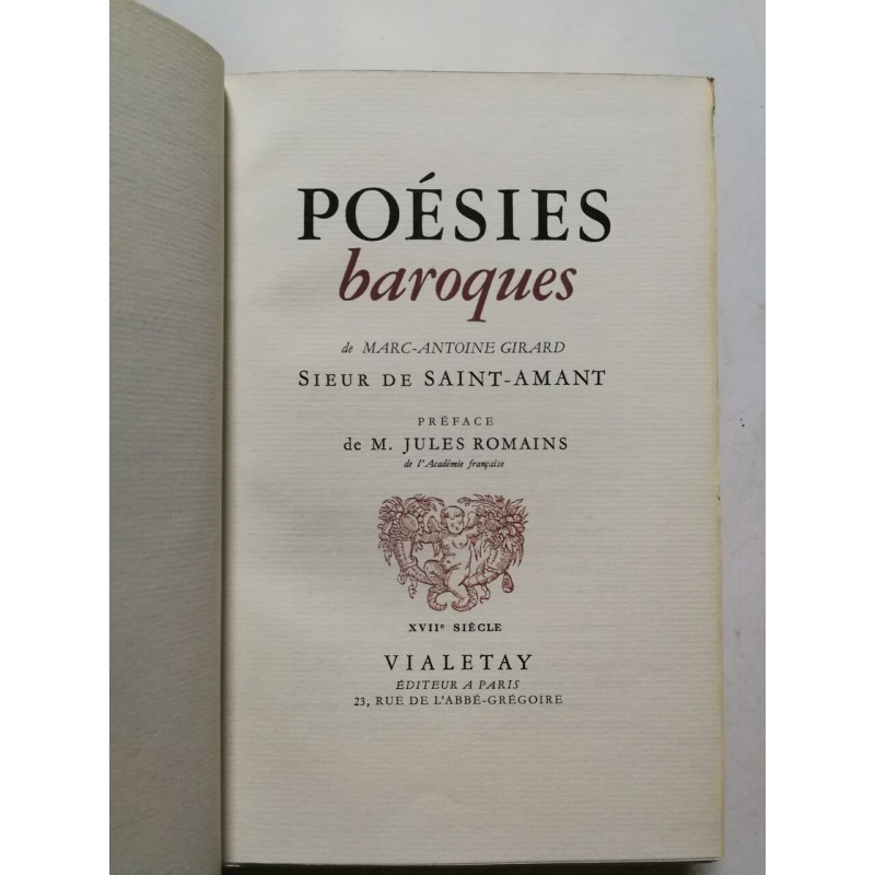 Poesies baroques