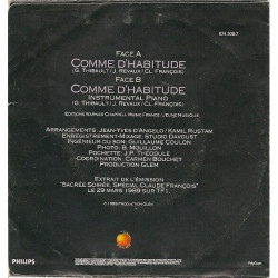 Comme D'Habitude