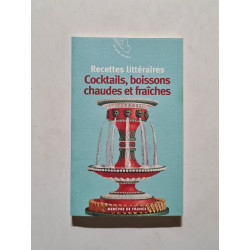 Cocktails boissons chaudes et fraîches