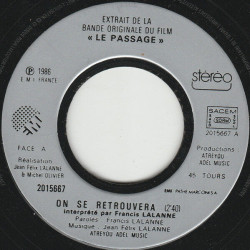 Extrait De La Bande Originale Du Film "Le Passage"