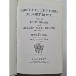 Abrégé de l'histoire de port-royal