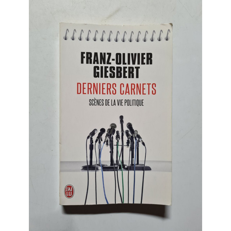 Derniers carnets: scenes de la vie politique