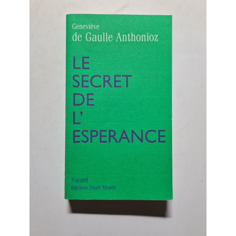 Le Secret de l'espérance