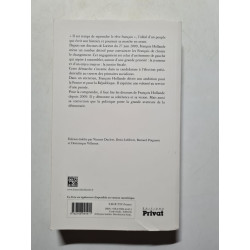 reve francais (le): Discours et entretien (2009-2011)