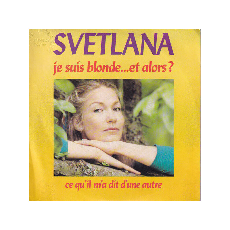 Je Suis Blonde... Et Alors