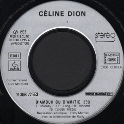D'amour Ou D'amitié