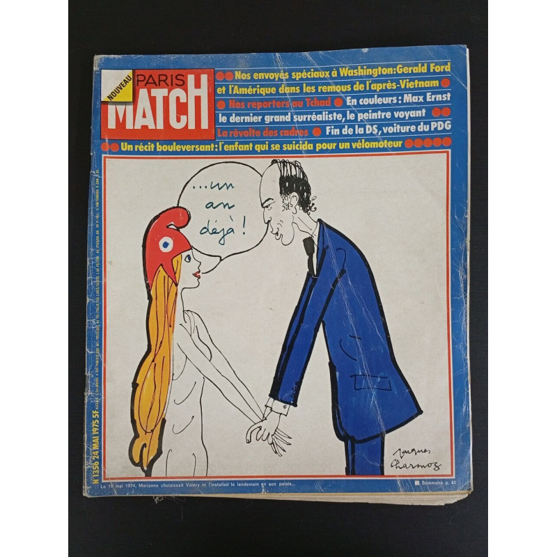 Paris Match N.1356 - Mai 1975
