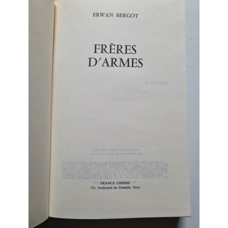 FRÈRES D'ARMES