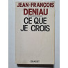 Ce que je crois