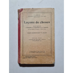 Leçons de choses