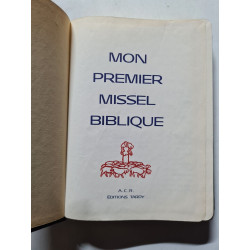 Mon premier Missel biblique