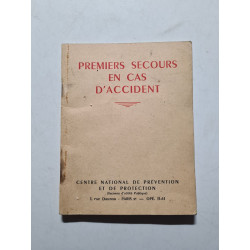 Premiers secours en cas d'accident