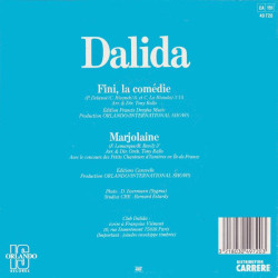 Fini La Comédie / Marjolaine