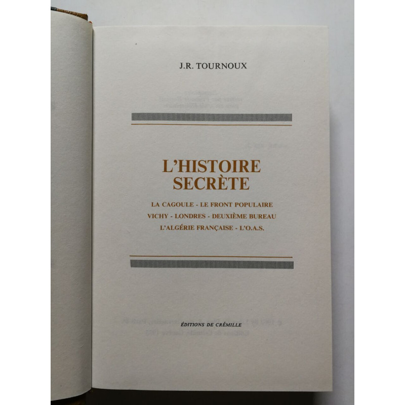 L'Histoire Secrète