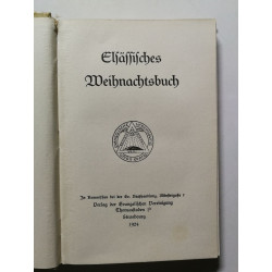 Elsässisches Weihnachtsbuch - 1924