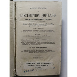 Manuel pratique de l'instruction populaire