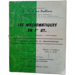 Les mathématiques en 1re BT