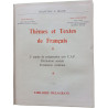thèmes et textes de français