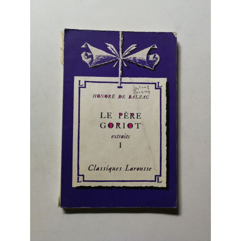 Le Père Goriot