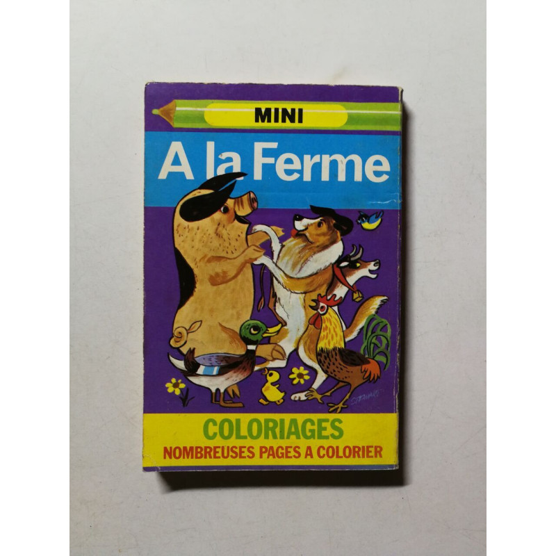 Mini A la Ferme (coloriage)