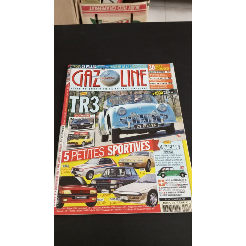Gazoline Nº213 5 Petites Sportives / Juillet 2014