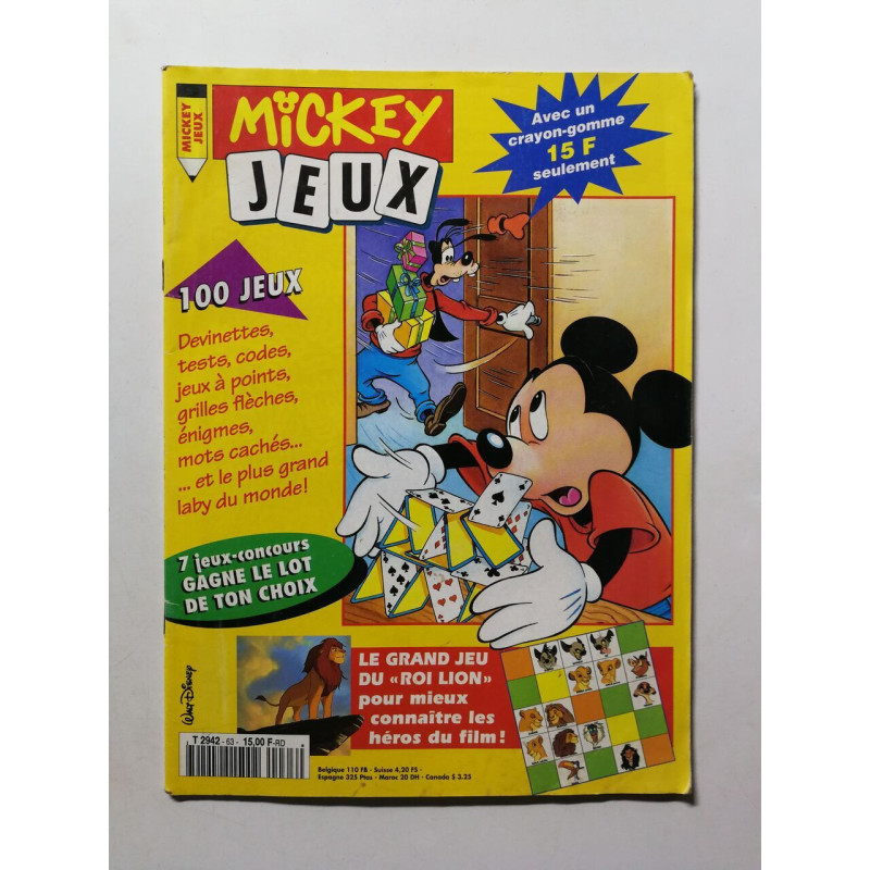 Mickey Jeux nº 63