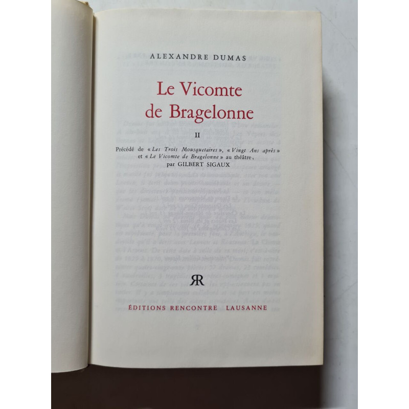Le Vicomte de Bragelonne