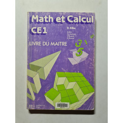 Math et calcul CE 1: Livre du maître