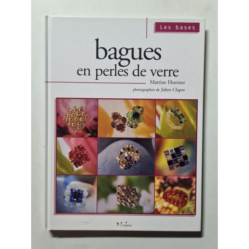 Bagues en perles de verre
