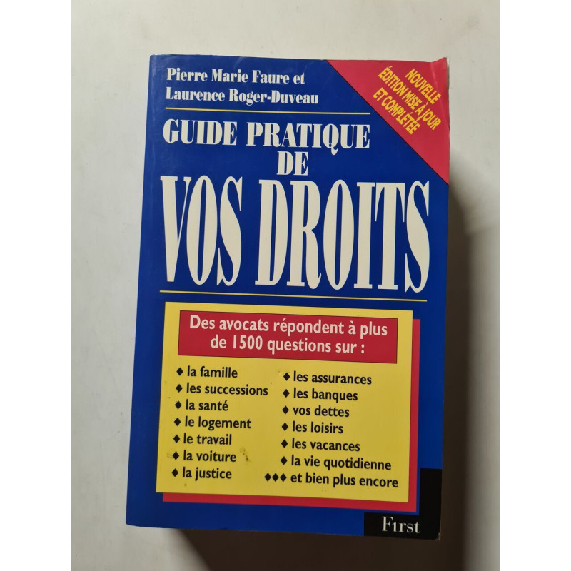 Vos droits