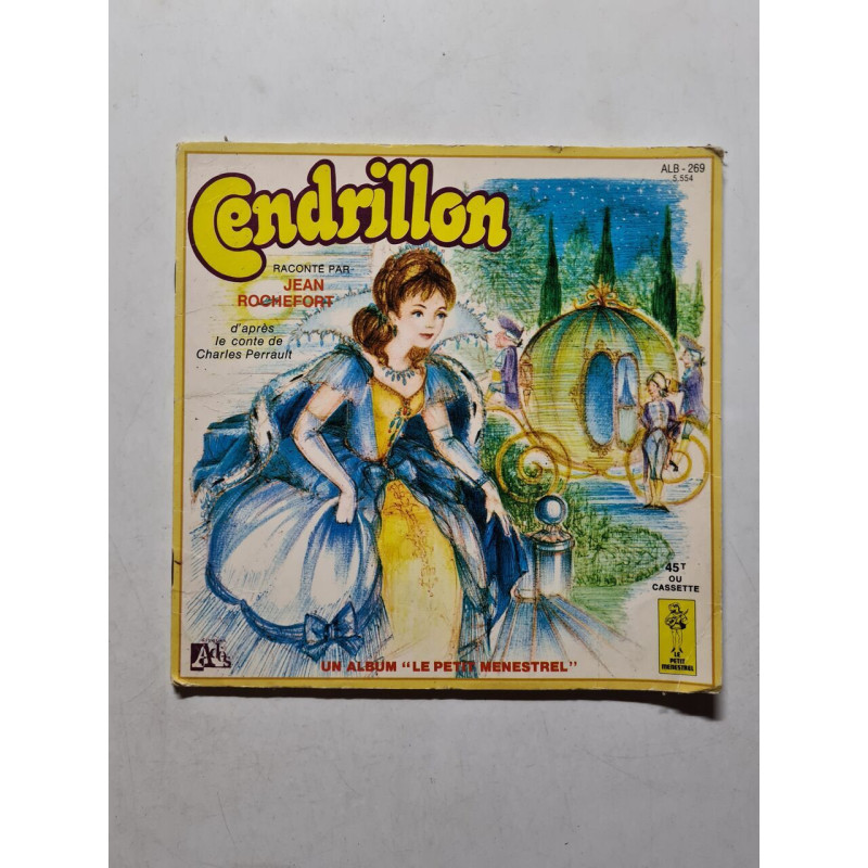 Cendrillon d'apres le conte de Charles Peralt