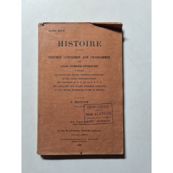 Histoire resume conforme aux programmes des ecoles primaire...