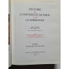 HISTOIRE de L'UNIVERSITÉ DE PARIS et de LA SORBONNE