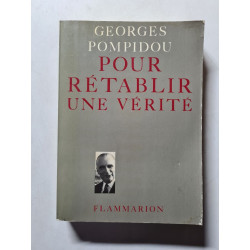 Pour Retablir Une Verite