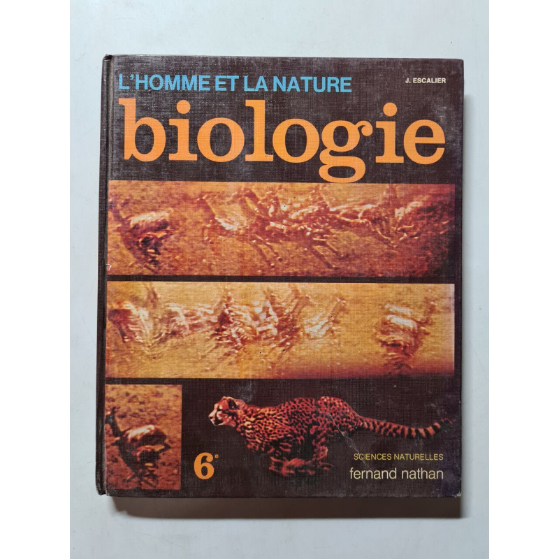 L'HOMME ET LA NATURE biologie