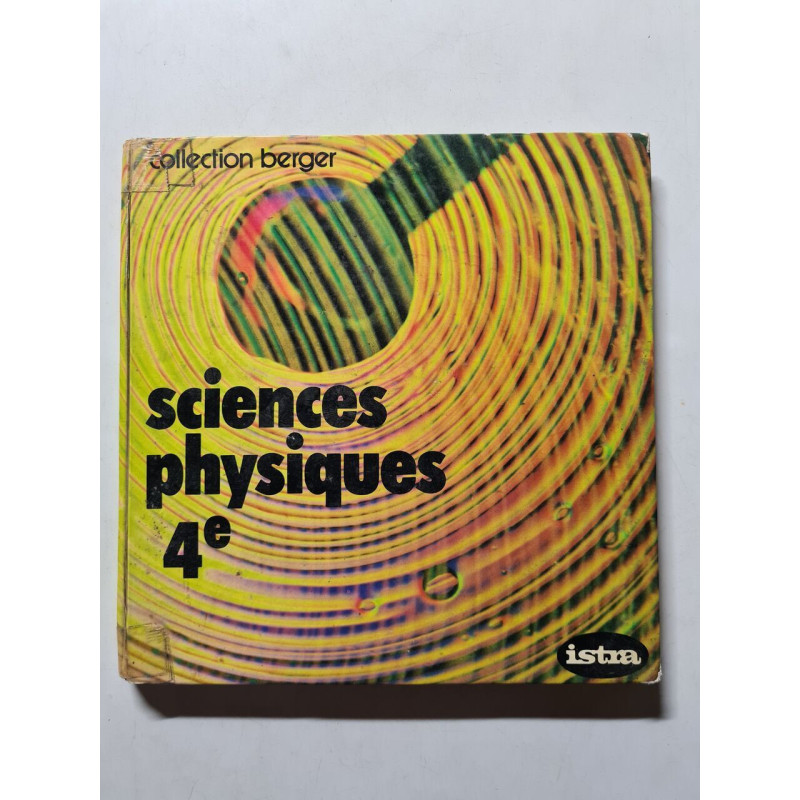 Sciences physiques 4e