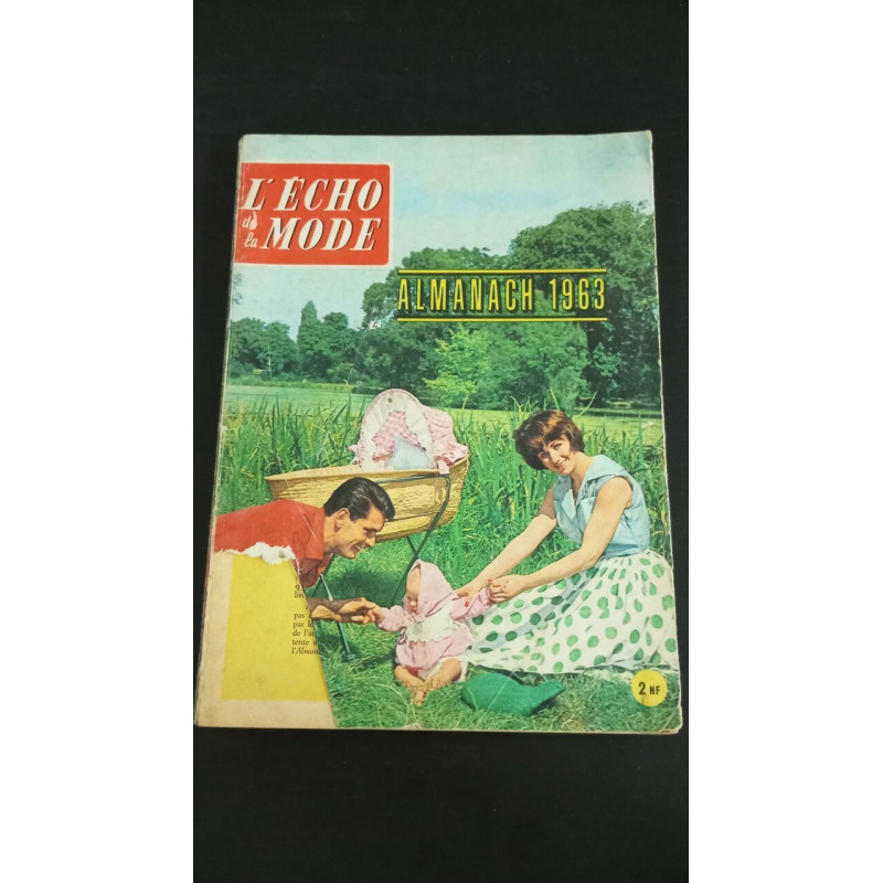 L'Echo de la Mode Almanach 1963