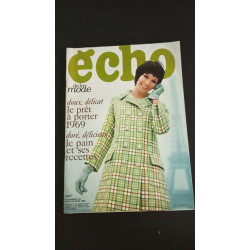 Echo de la mode Nº6 Doux délicat le prêt à porter 1969 / Fevrier 1969