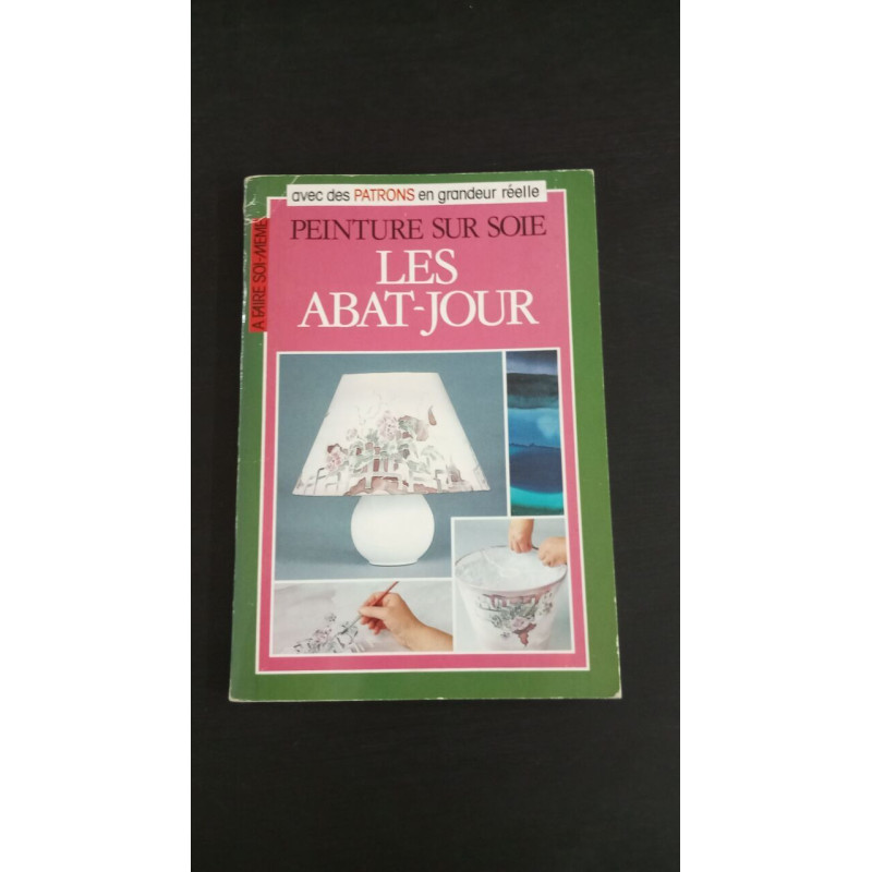 Peinture sur soie : les abat-jour