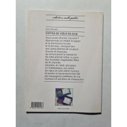 Cartes de voeux en soie