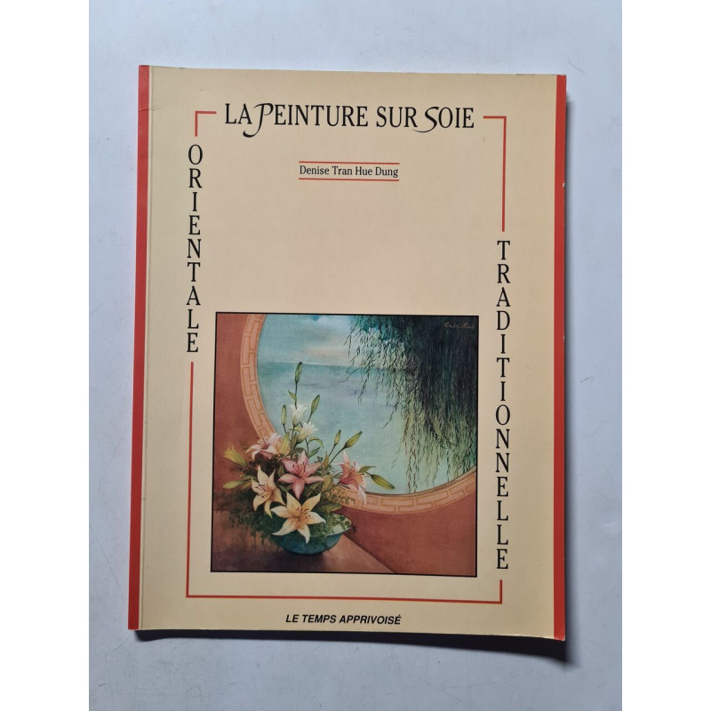 Peinture orientale traditionnelle sur soie