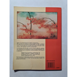 Peinture orientale traditionnelle sur soie
