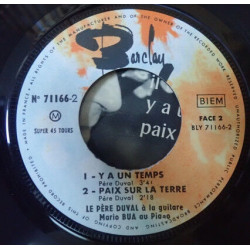 Un Homme À Souliers / Il Ne Tient Qu'À Vous / Y A Un Temps / Paix...