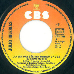 Ou Est Passée Ma Boheme
