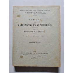 Notions de mathématiques supérieures