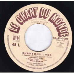 Chansons 1900
