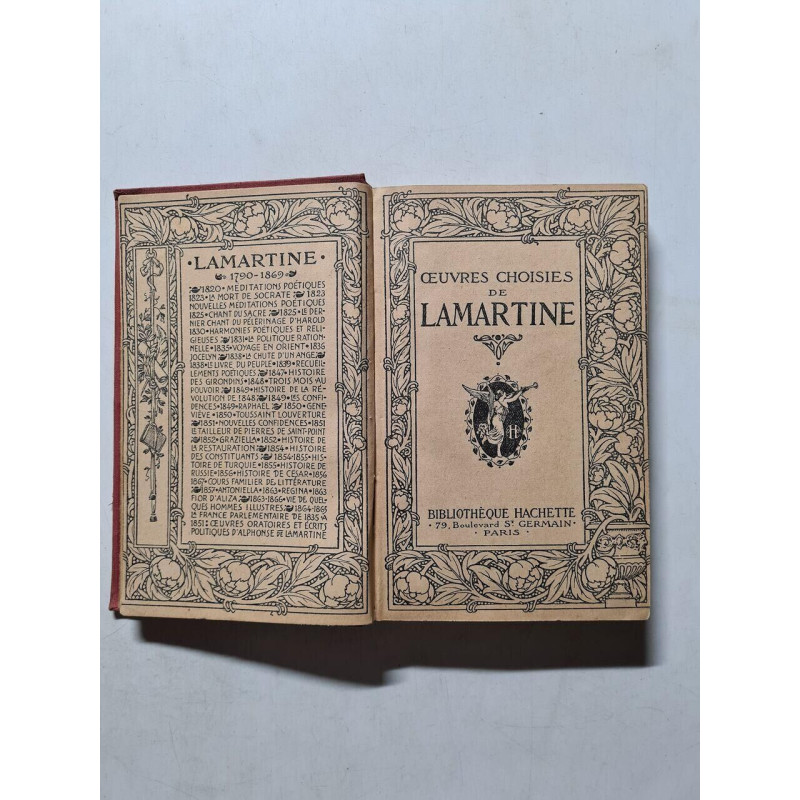Oeuvres Choisies de Lamartine
