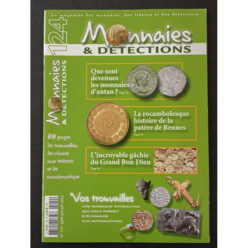 Monnaies et Détections N.124 - Juin - Juillet 2022